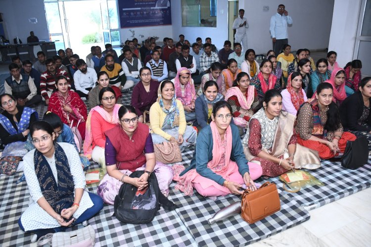 चूरू ब्लॉक में विज्ञान गणित शिक्षक प्रशिक्षण का शुभारंभ
