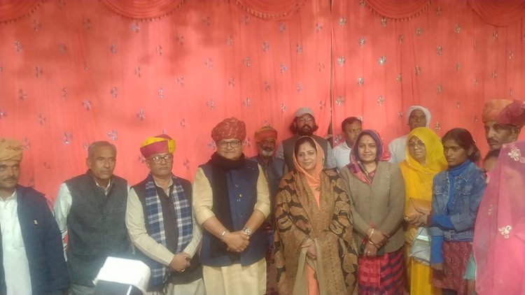 भोमिया जी महाराज की मूर्ति की प्राण प्रतिष्ठा