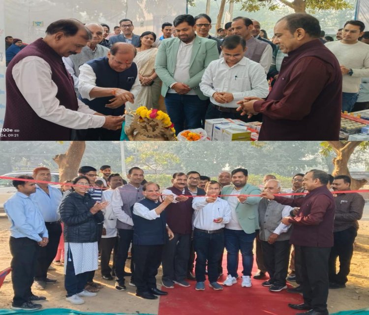 गरीब, असहाय, जरूरतमंद लोगो की सेवा ही परमार्थ कार्य है-सीएमएचओ डॉ. शर्मा