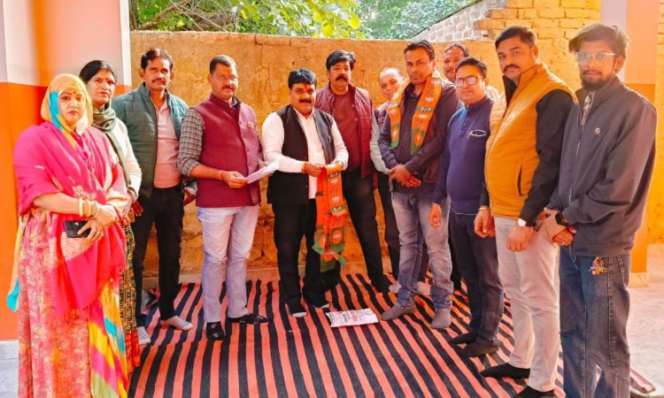 सर्वसम्मति से बूथ अध्यक्षों के चुनाव हुए संपन्न