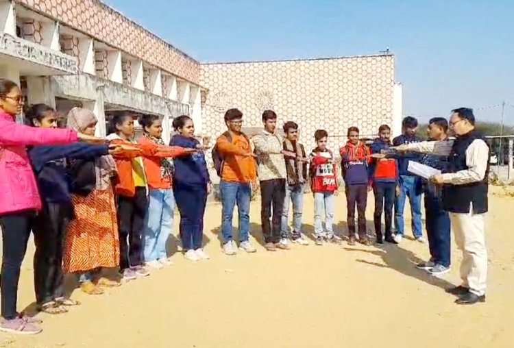 राजकीय महाविद्यालय में मानवाधिकार दिवस पर ली शपथ