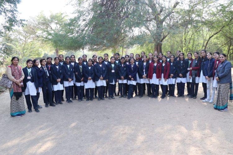 जैन श्वेतांबर स्कूल की छात्राओं का शैक्षणिक भ्रमण सीरी, पिलानी और पंचवटी की सांस्कृतिक यात्रा