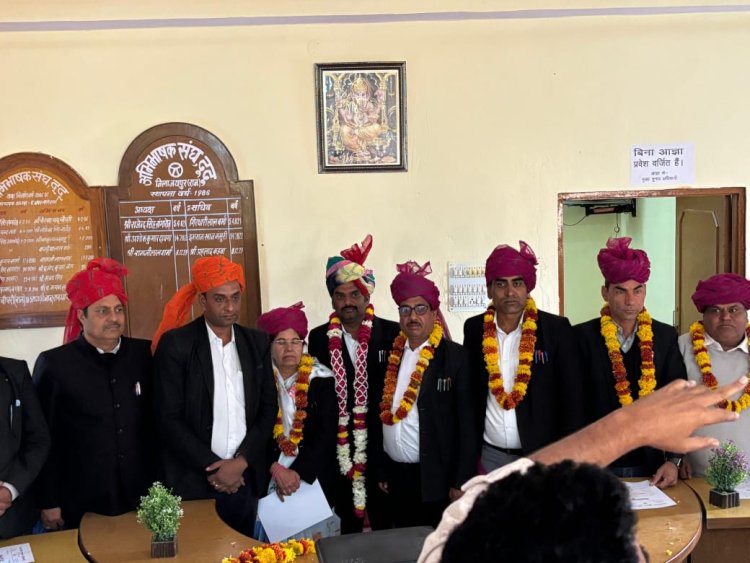 कुशराज सिंह राजावत दूदू अभिभाषक संघ के अध्यक्ष बने