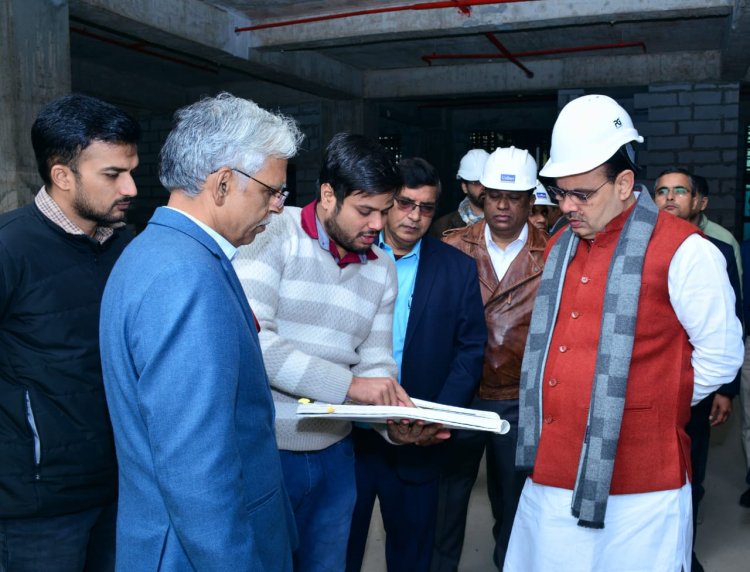 मुख्यमंत्री का दिल्ली दौरा: बीकानेर, उदयपुर और राजस्थान हाउस का निरीक्षण