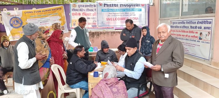 नेत्रदान से परमात्मा की प्राप्ति: नि:शुल्क नेत्र चिकित्सा शिविर में 78 मरीज लाभान्वित  
