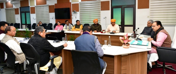 अजमेर और बीकानेर संभाग के विधायकों संग सीएम की बैठक, विकसित राजस्थान-2047 पर चर्चा  