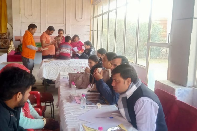 दिव्यांग बच्चों के लिए समुदाय आधारित पुनर्वास शिविर का सफल आयोजन