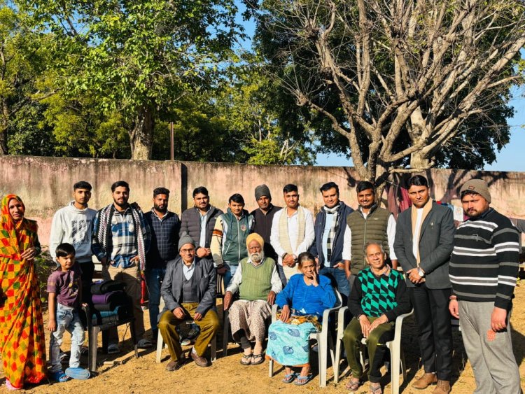 दा रामेश्वरम सेवा संस्थान ने आश्रम में कम्बल वितरित किए