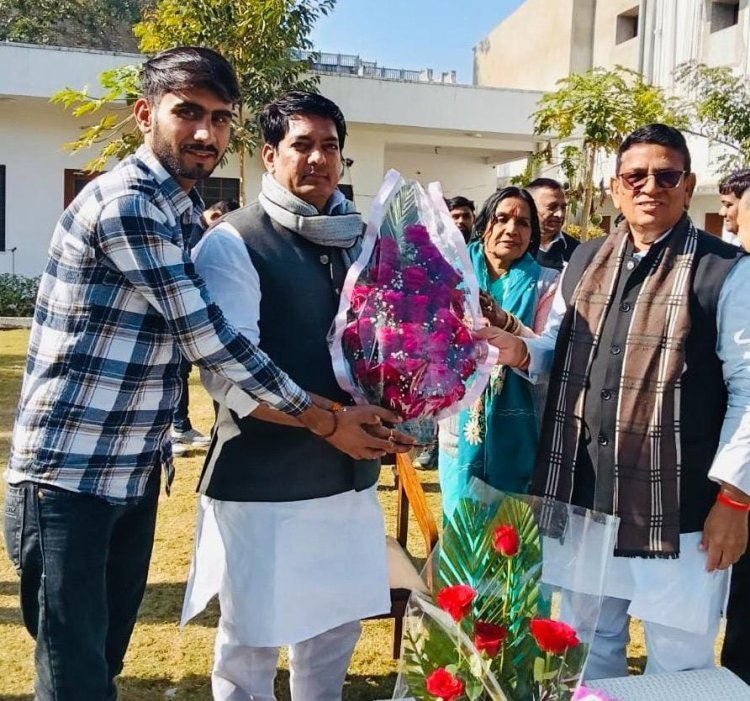 ढूकिया ने अविनाश गहलोत को पुनः प्रभारी मंत्री बनाने पर दी बधाई 