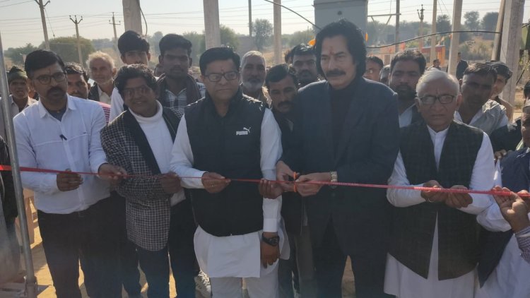 बुकलसर छोटा में नए ट्रांसफार्मर का शुभारंभ, ग्रामीणों को मिलेगी भरपूर बिजली
