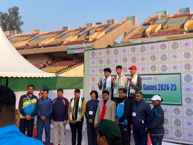 रोहित भैड़ा ने झारखंड में जीता कांस्य पदक