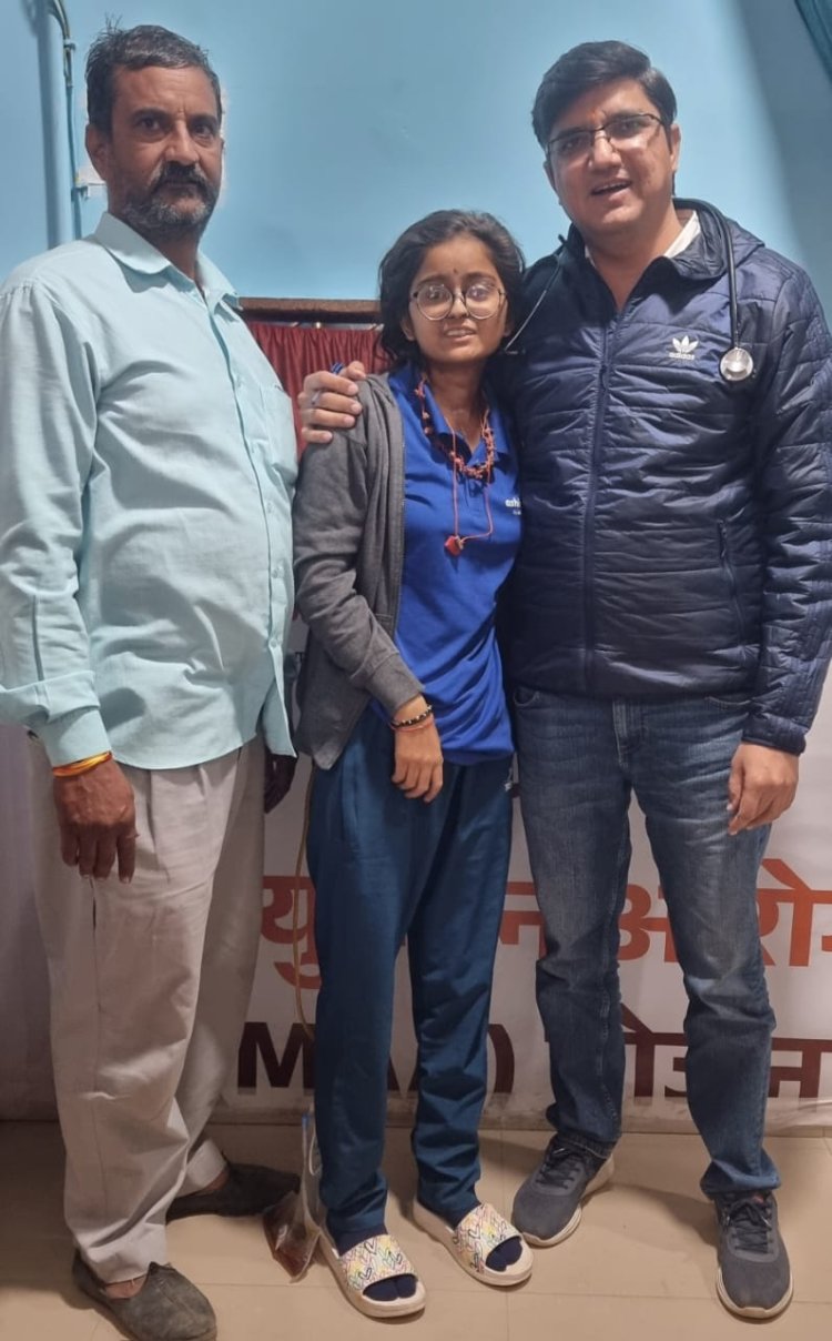 पीलिया से लीवर व दिमाग में इंफेक्शन, 15 दिन मैं   दीपित शेखावत को दिया नया जीवनदान