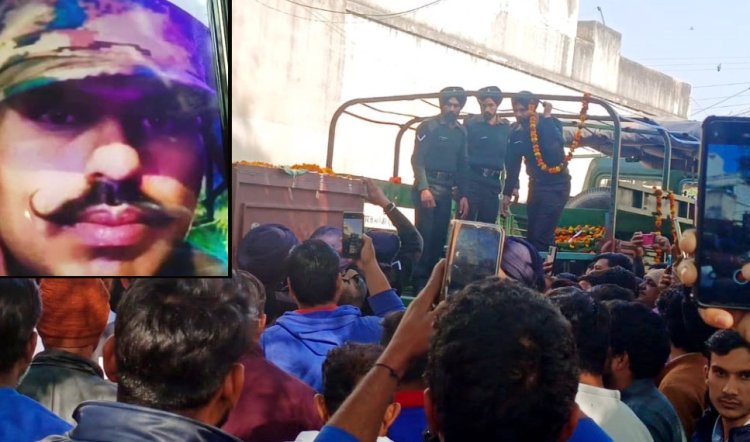 लांस नायक पृथ्वीराज राठी के निधन से शोक की लहर