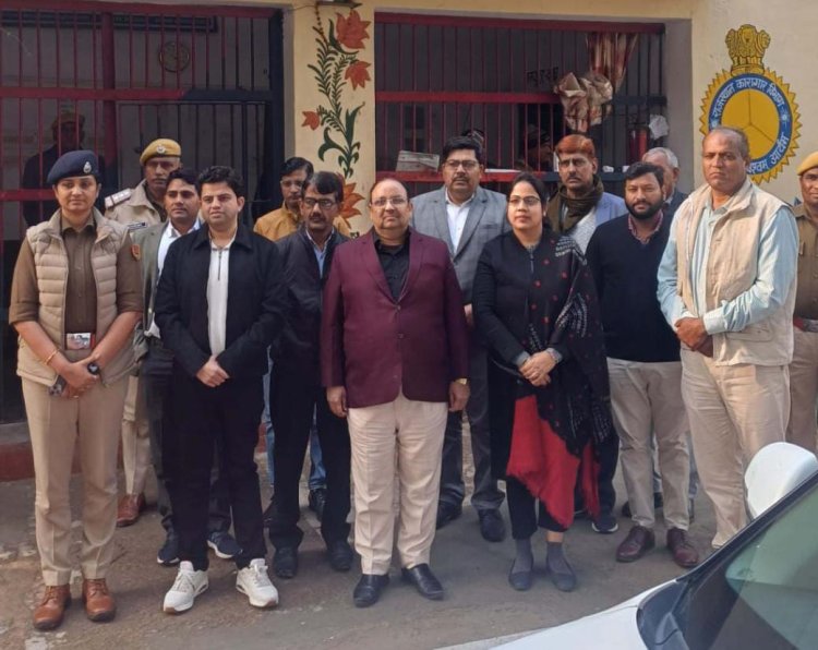 उपकारागृह बहरोड़ का निरीक्षण: बंदियों से वार्ता कर जानी समस्याएं, व्यवस्थाएं पाई दुरुस्त  