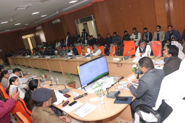 दिशा बैठक: समन्वय से योजनाओं का लाभ आमजन तक पहुंचाएं - सांसद राहुल कस्वां