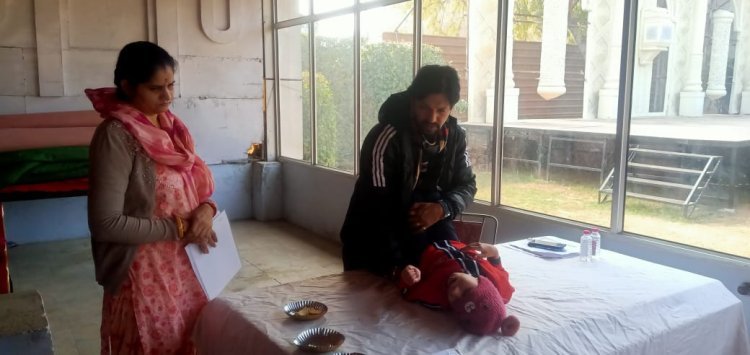 दिव्यांग बच्चों के लिए समुदाय आधारित पुनर्वास शिविर का सफल आयोजन
