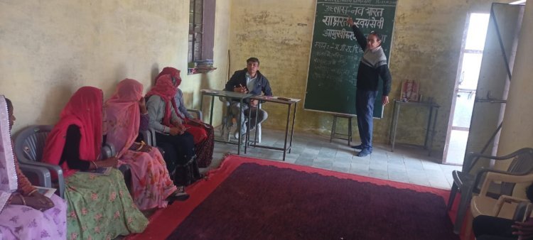 नव भारत साक्षरता स्वयं सेवी आमुखीकरण कार्यशाला का आयोजन