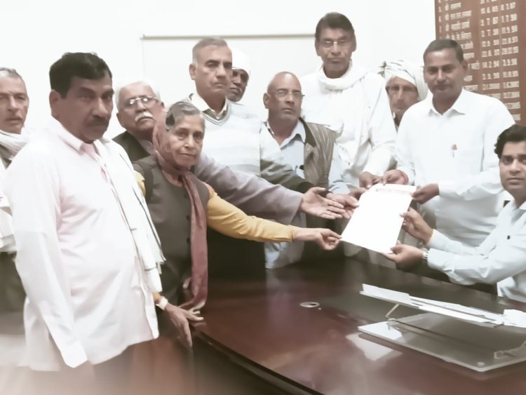 ईआरसीपी में बाँधों को जोड़ने की माँग, मुख्यमंत्री के नाम सौंपा ज्ञापन