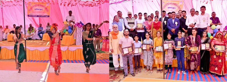 झारिया में सद्भावना प्रतिभा सम्मान समारोह में 65 प्रतिभाओं को किया सम्मानित