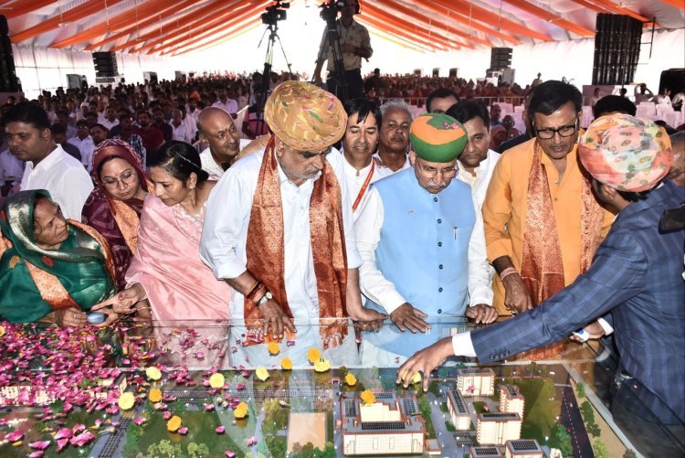 सुक्षेम आरोग्य विहार का शिलान्यास: श्रेष्ठ सेवाओं से स्वास्थ्य और विकास का नया अध्याय