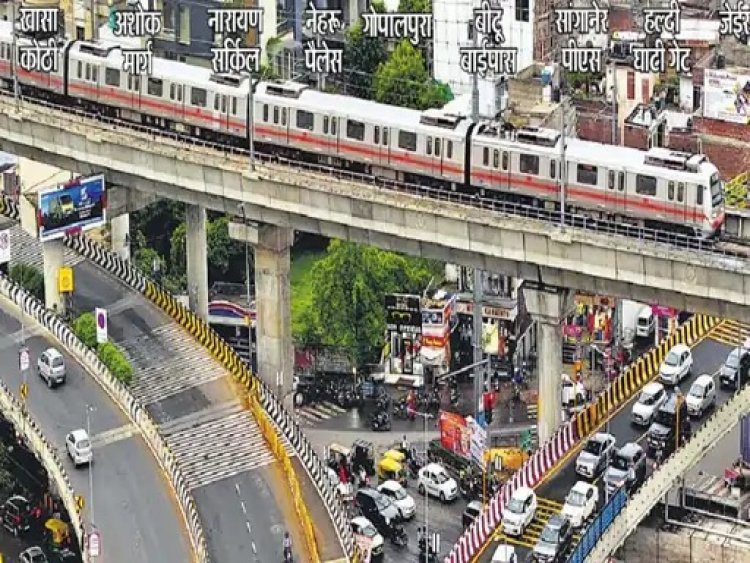 जयपुर मेट्रो फेज-2 को सीएम की मंजूरी: 43 किमी रूट पर 36 स्टेशन, एयरपोर्ट और SMS हॉस्पिटल को मिलेगी कनेक्टिविटी