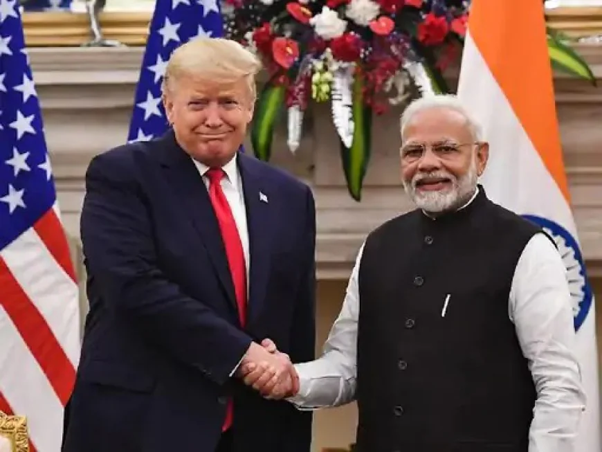 ट्रम्प बोले- मोदी मेरे अच्छे दोस्त, जल्द बात करूंगा ट्रेड बैरियर पर मोदी का जवाब- बेहतर डील के लिए बातचीत जारी, मैं इंतजार कर रहा हूं