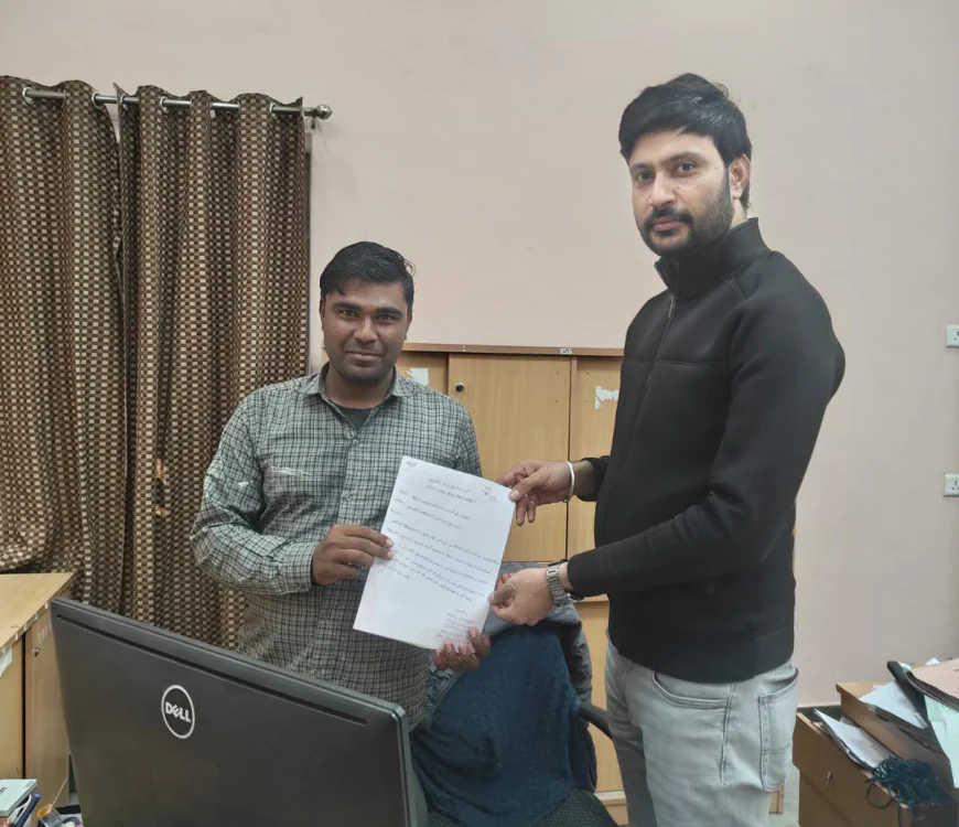 शासन सचिव के नाम सौंपा ज्ञापन