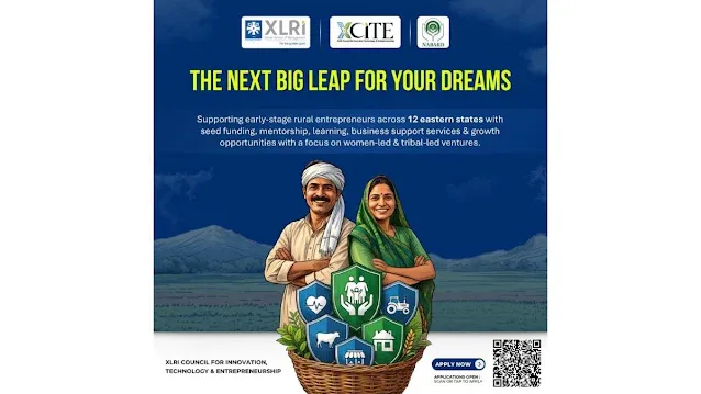 एक्सएलआरआई के एक्ससाइट ने ग्रामीण व्यवसाय ऊष्मायन कार्यक्रम के लिए आवेदन आमंत्रित किए