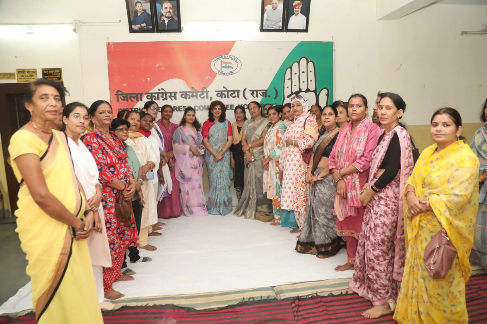 कोटा में महिला कांग्रेस की संगठनात्मक बैठक, 21 जुलाई के ‘संसद चलो’ अभियान को सफल बनाने का संकल्प