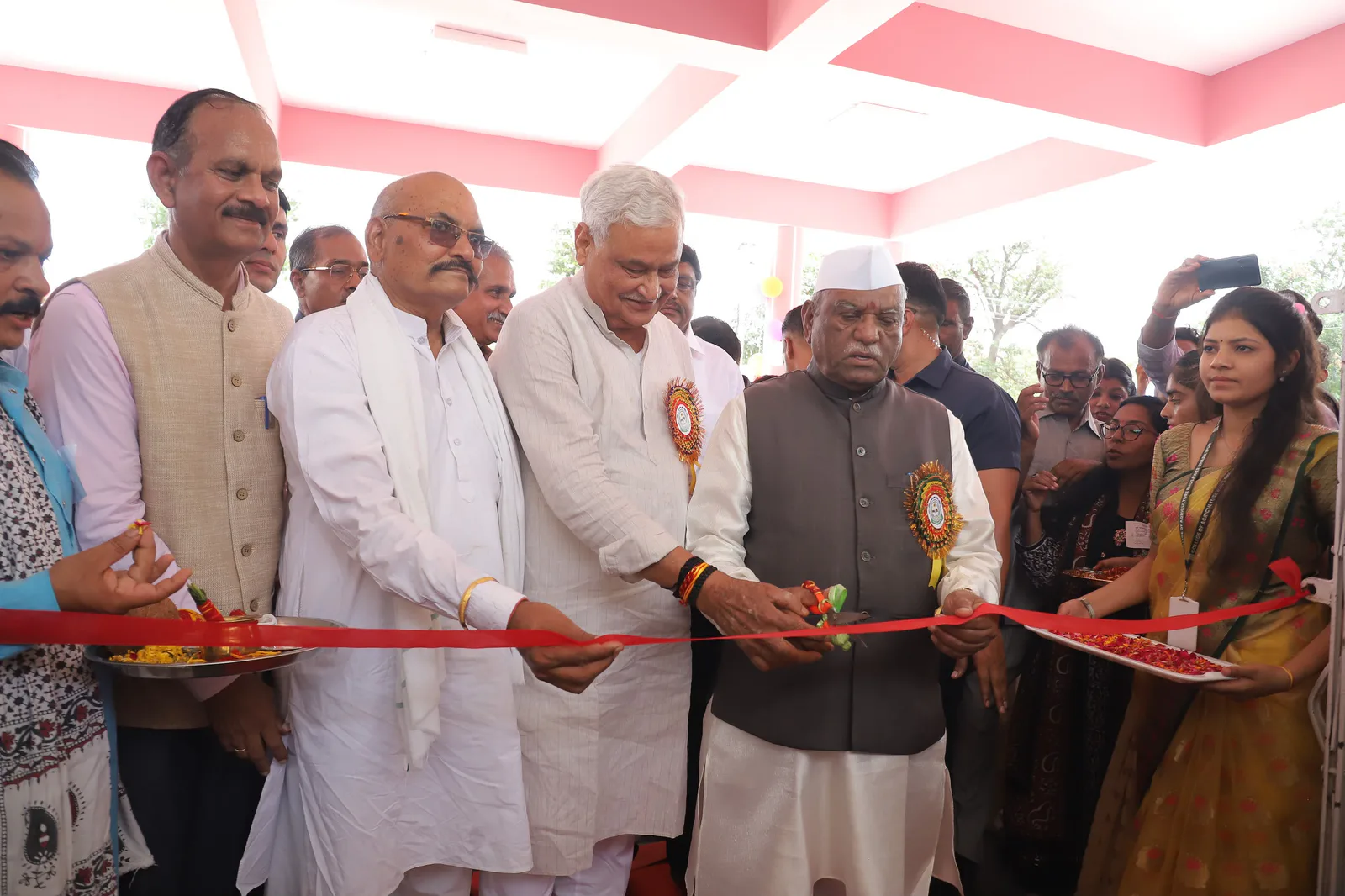 भुसावर कृषि महाविद्यालय में नए प्रशासनिक और शैक्षणिक भवनों का भव्य लोकार्पण