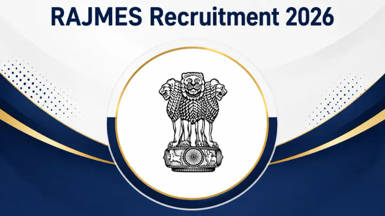 RAJMES Opens Doors for Medical Professionals: New Recruitment Drive for Pharmacists and Staff Nurses Announced
