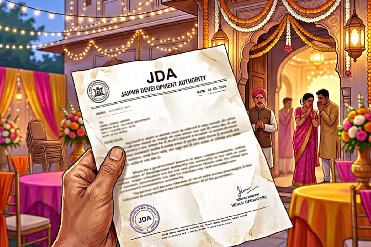 Jaipur Wedding Season Uncertainty: JDA Issues Notices to 90 Marriage Gardens