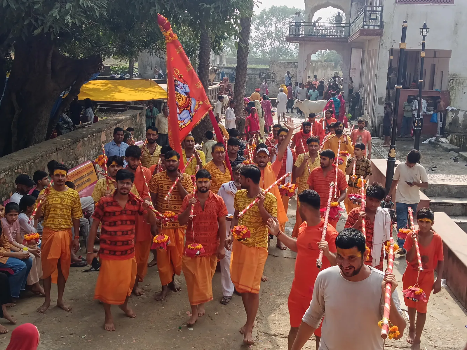 टोड़ेश्वर महादेव से खवारानी जी तक निकली 12वीं कावड़ यात्रा, गूंजे शिव के जयकारे