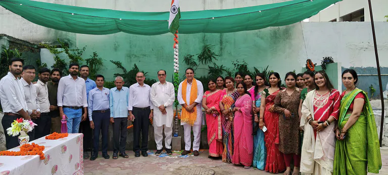 Patriotism Meets Tradition: Cambridge Senior Secondary School Celebrates Independence Day and Teej