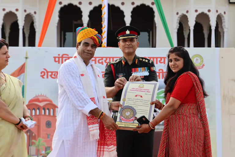 Shekhawati University Celebrates 80th Independence Day with Call for National Development