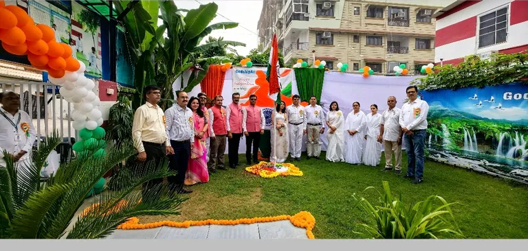 Godship Academy Marks Independence Day with Cultural Fervor and Civic Pledges