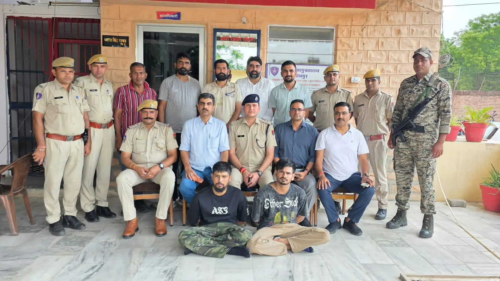 High-Stakes Arrest in Jodhpur: Two Wanted Lawrence-Arju Bishnoi Gang Shooters Nabbed