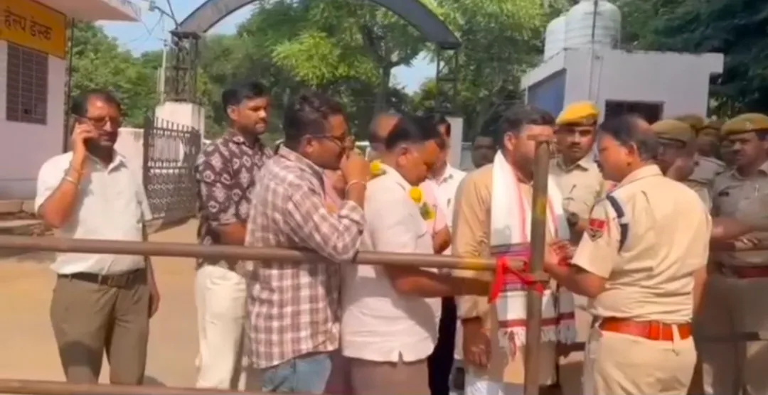 सवाई माधोपुर नगर परिषद में उपसभापति नामांकन के दौरान पुलिस और भाजपा नेताओं में तीखी झड़प