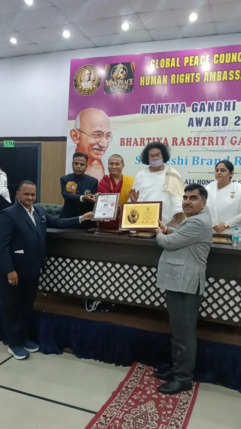 Jaipur Physician Honored with Mahatma Gandhi Nobel Peace Award 2026