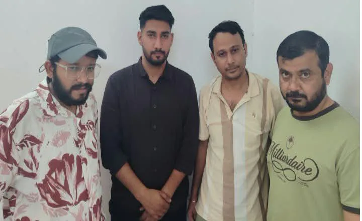 सवाई माधोपुर में होटल की आड़ में चल रहे जुए के अड्डे पर पुलिस का छापा, चार गिरफ्तार
