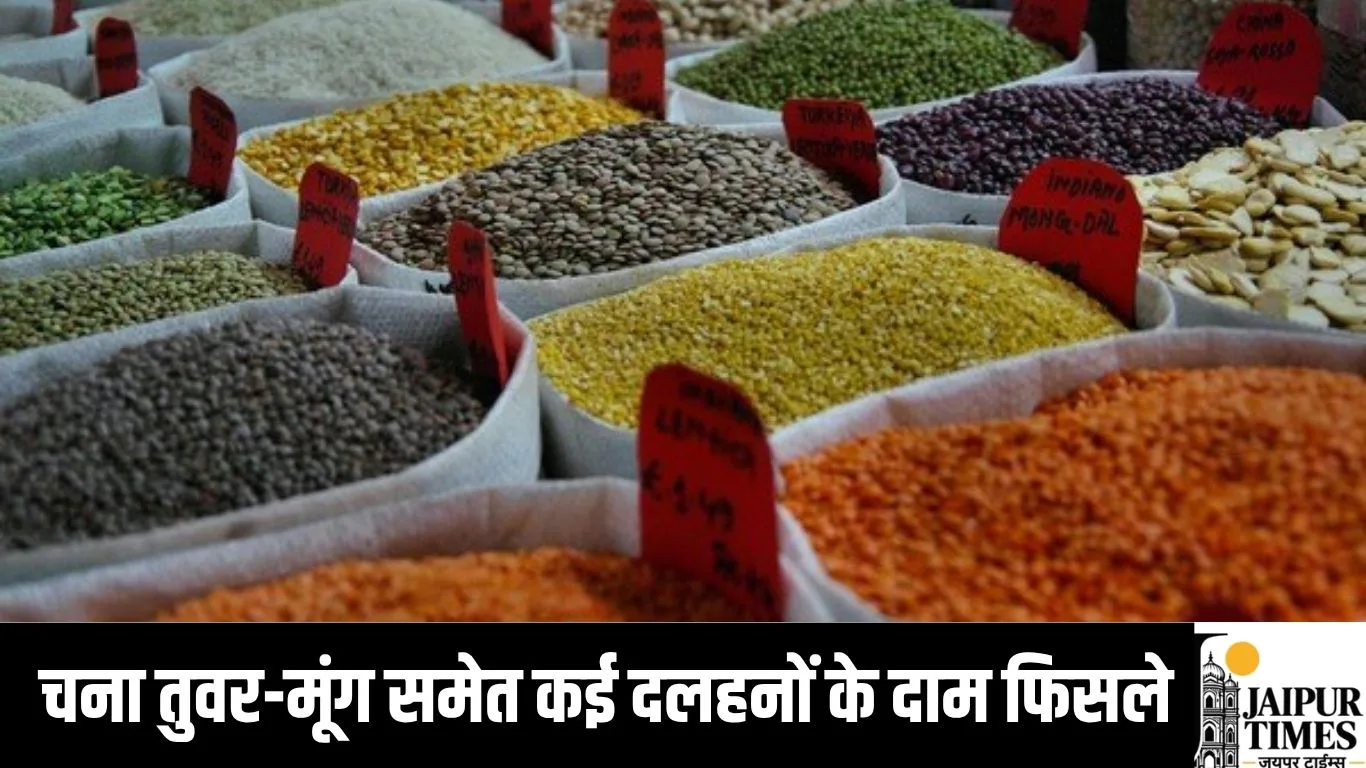 त्योहारों से पहले दाल बाजार में मंदी, चना तुवर-मूंग समेत कई दलहनों के दाम फिसले