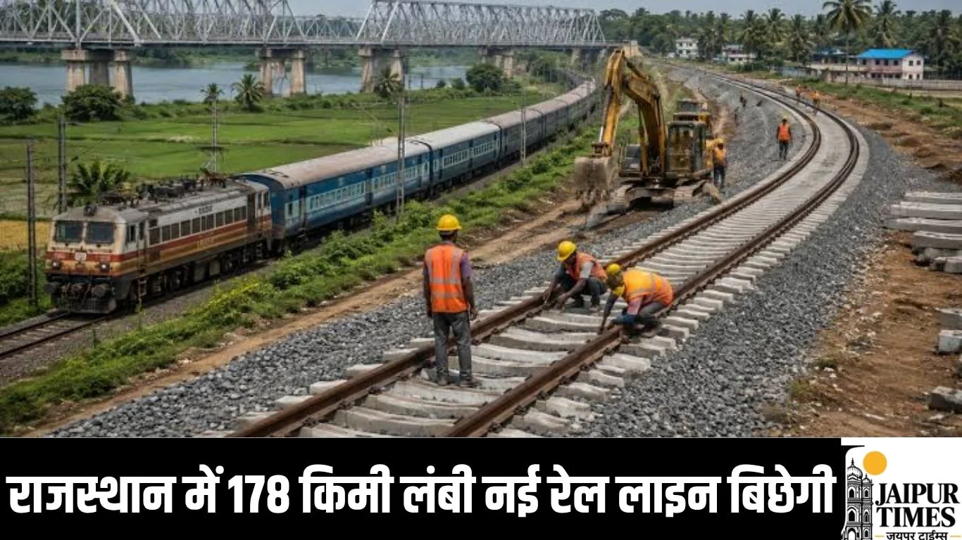 New Rail Line : राजस्थान में 178 किमी लंबी नई रेल लाइन बिछेगी, जमीन देने वालों को मिलेगा करोड़ों का मुआवजा