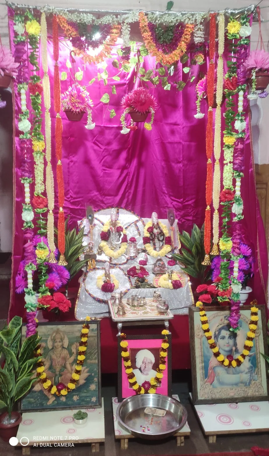 जानकी नारायण मंदिर में शरद पूर्णिमा उत्सव